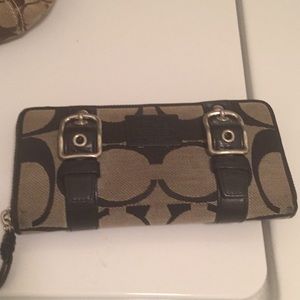 Black Coach Wallet